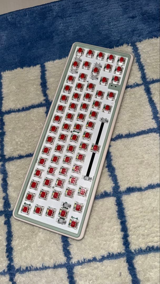Varmilo minilo 75% ゲーミングキーボード gateron赤軸