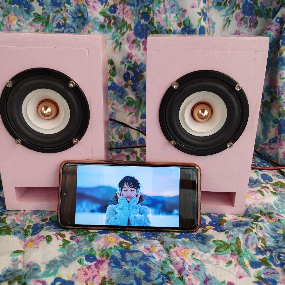 BIuetooh-アンプ内蔵スピ―カ―音質はとっても綺麗です迫力満点