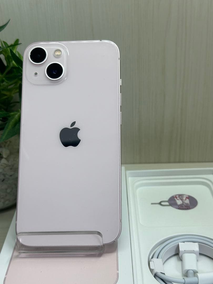 ✅良品・100％✨iPhone 13❣️128GB ピンク✨