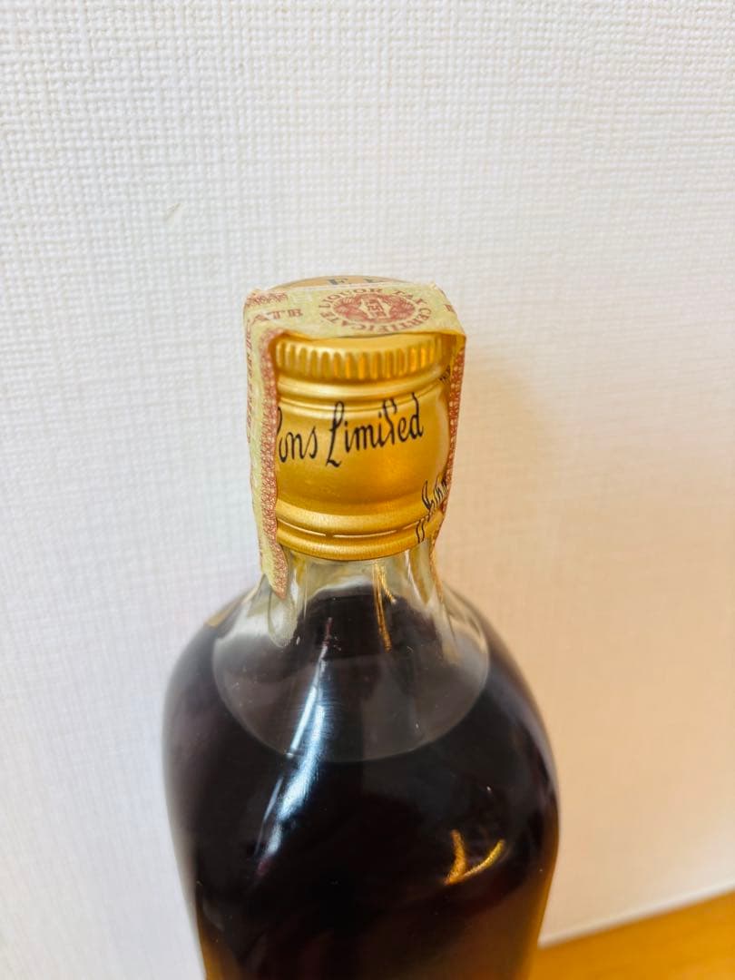 【希少】金キャップ特級70年代ジョニーウォーカブラックラベルエクストラスペシャ④