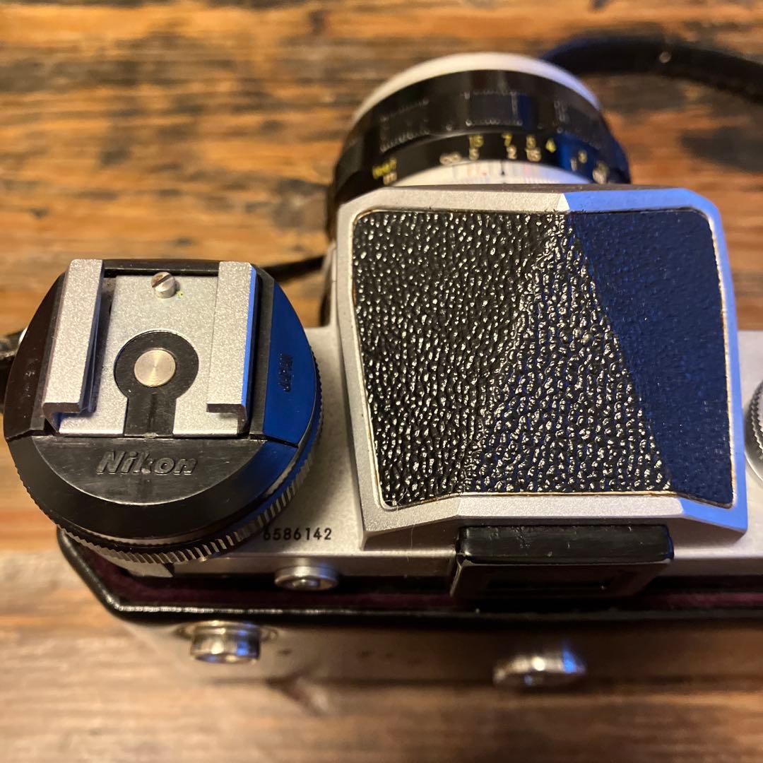 Nikon F 初代 後期 6586142 シャッター動作確認済　フィルムカメラ
