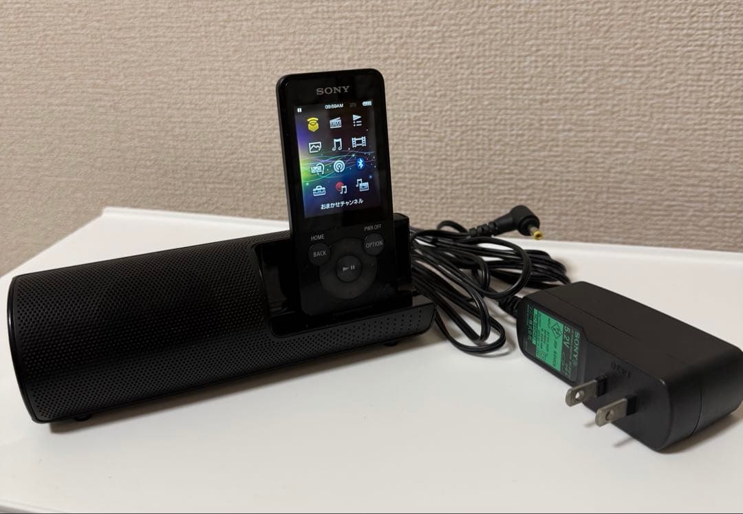 SONY ウォークマン　NW-S14ブラック　スピーカー付き
