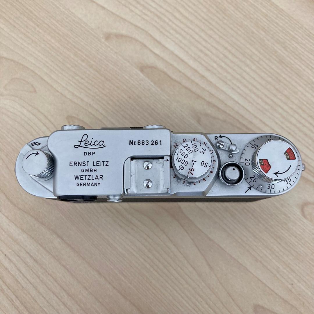 バルナックライカⅡf 　レッドダイヤル　Leica Ⅱf