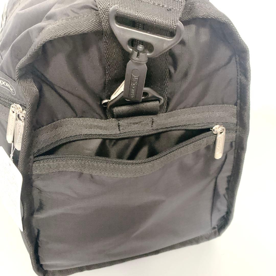 ✨新品タグ付 LeSportsac 2wayボストンバッグ ポーチ付 ブラック
