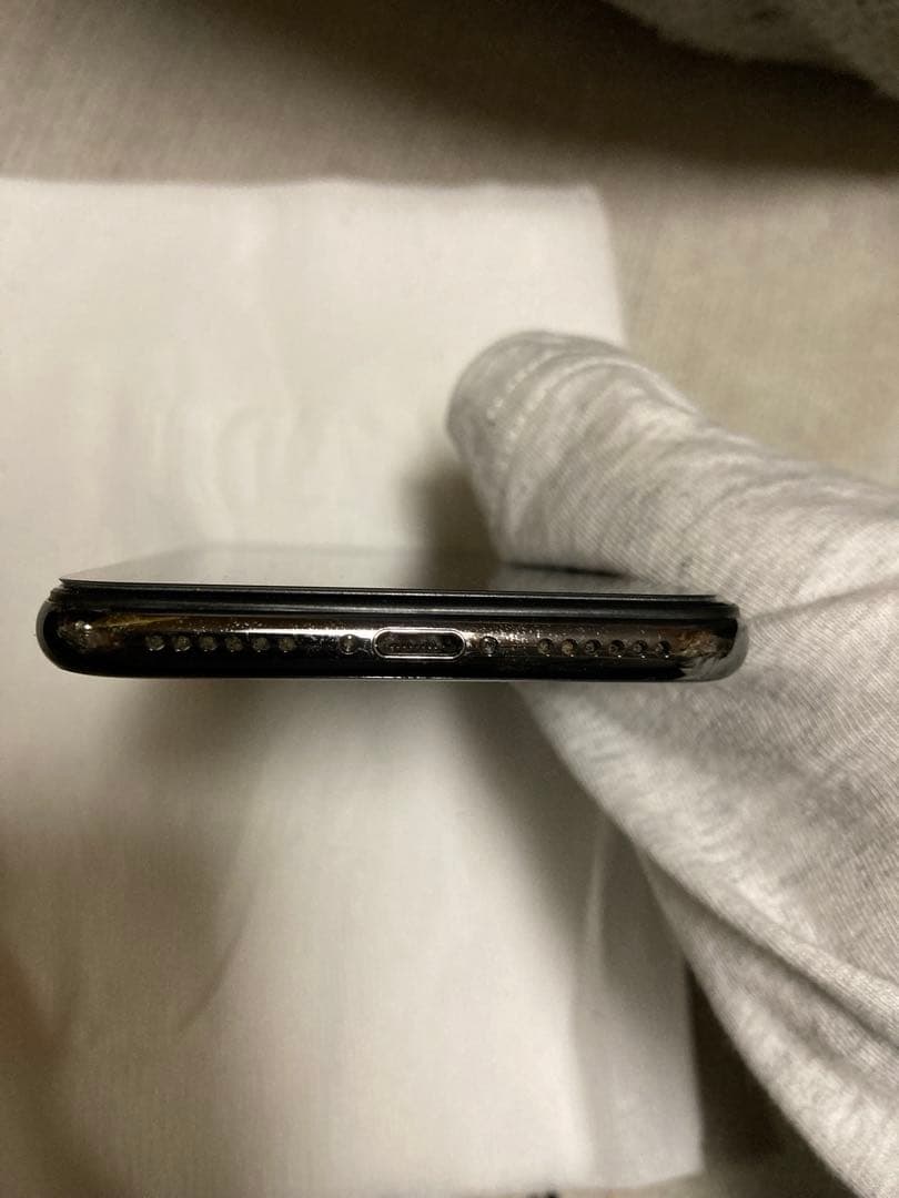 バッテリー100% iPhoneX 64GB SIMフリー スペースグレイ
