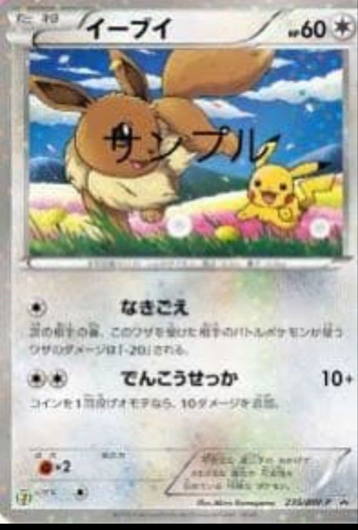 ポケモンカード イーブイ スペシャルキラカード