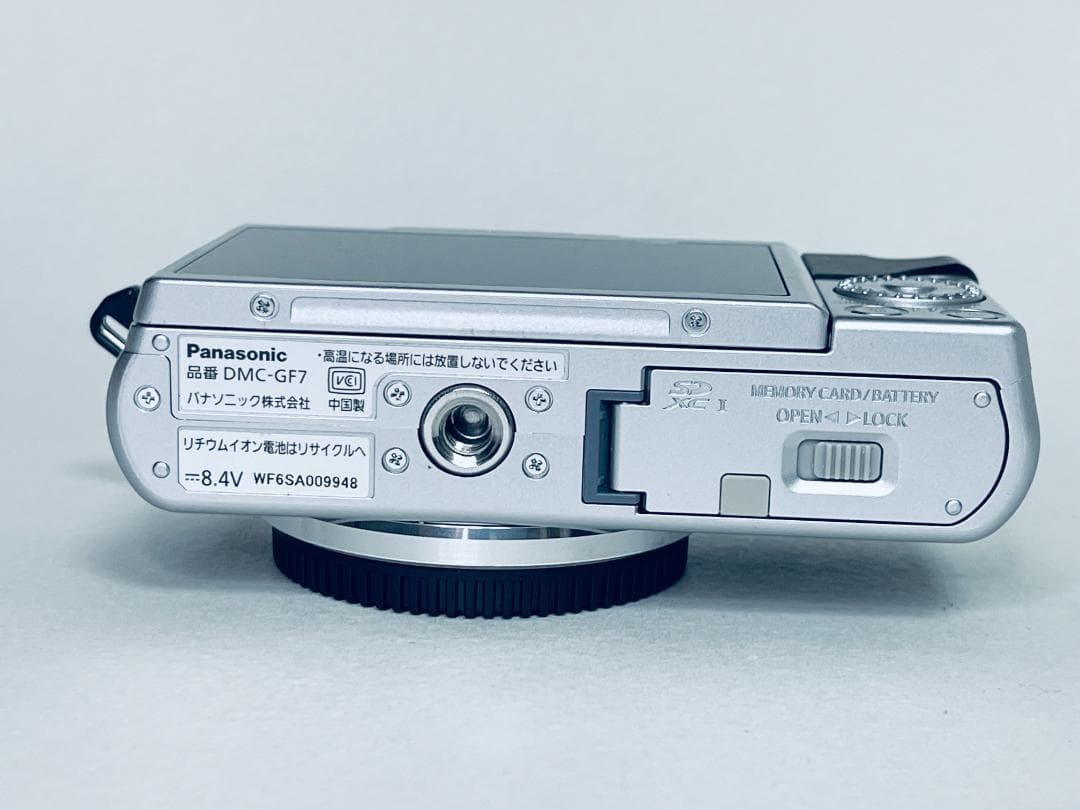 Panasonic パナソニック LUMIX DMC-GF7 シルバー 動作◎