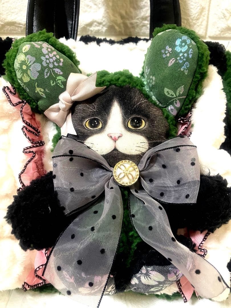 k*n様 コヤンイサムチョン　ハンドメイド フェイクレザーふわふわキルティングト