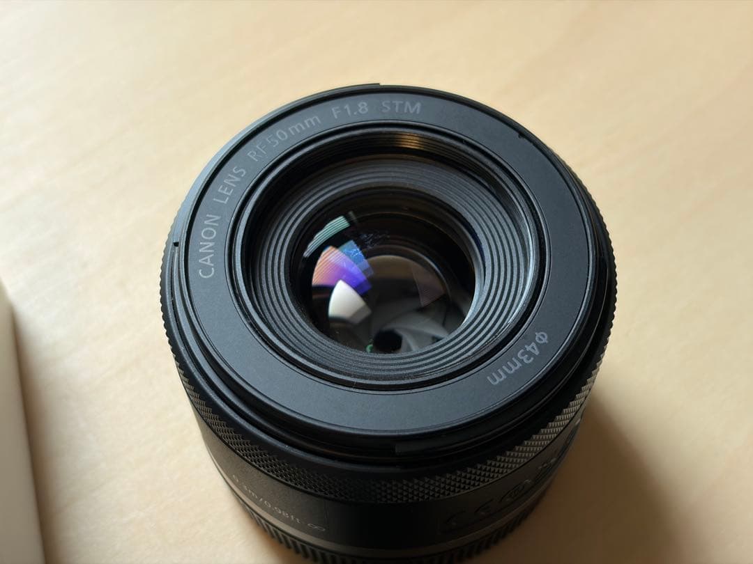 【美品・純正フード付】Canon RF50mm F1.8 STM