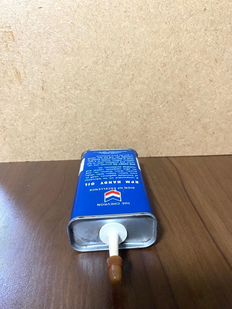 ヴィンテージ RPM オイル缶 1950s Chevron Handy Oil