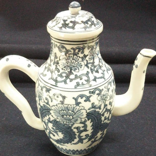 茶道具 清水焼 静水唐草 水注