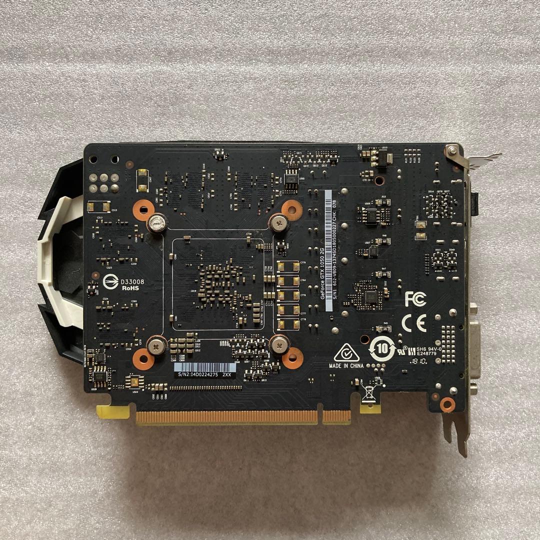 ジャンク ファン異音 MSI GeForce GTX 1050 2G