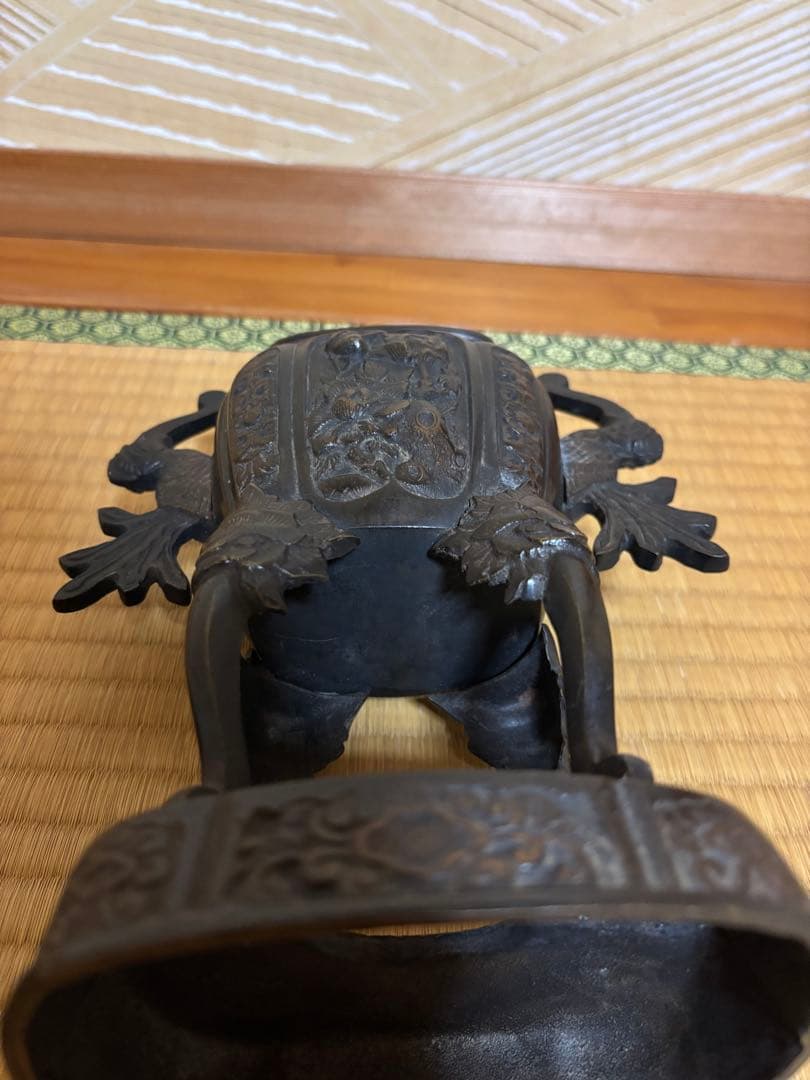 香炉　獅子