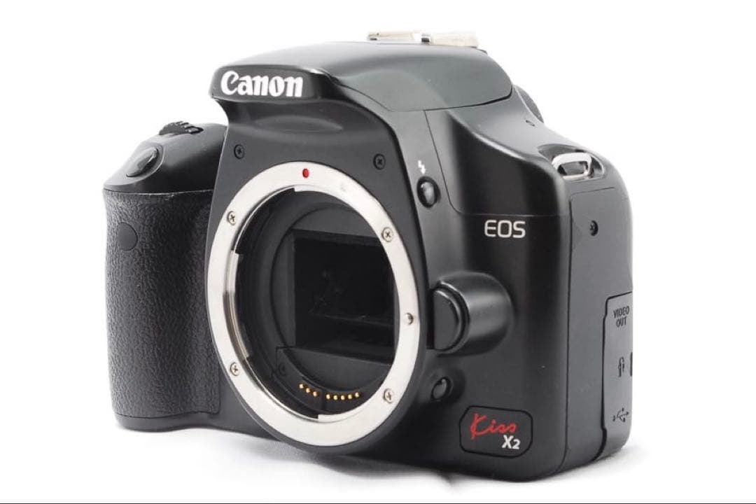 【極低ショット数】Canon Kiss X2 手ブレ補正レンズセット！一眼レフ♪