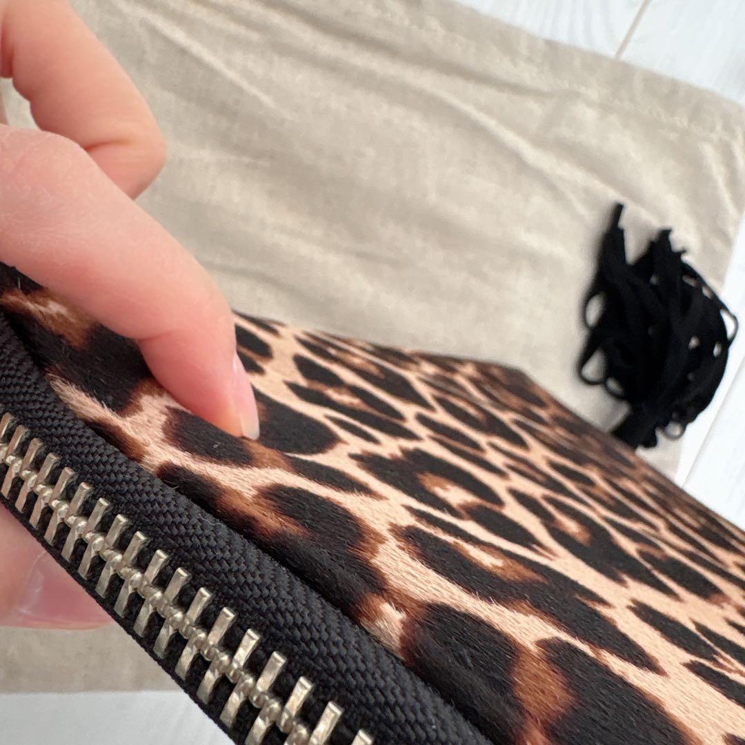 【レア美品】Simone camille iPadケース ポーチ レオパード