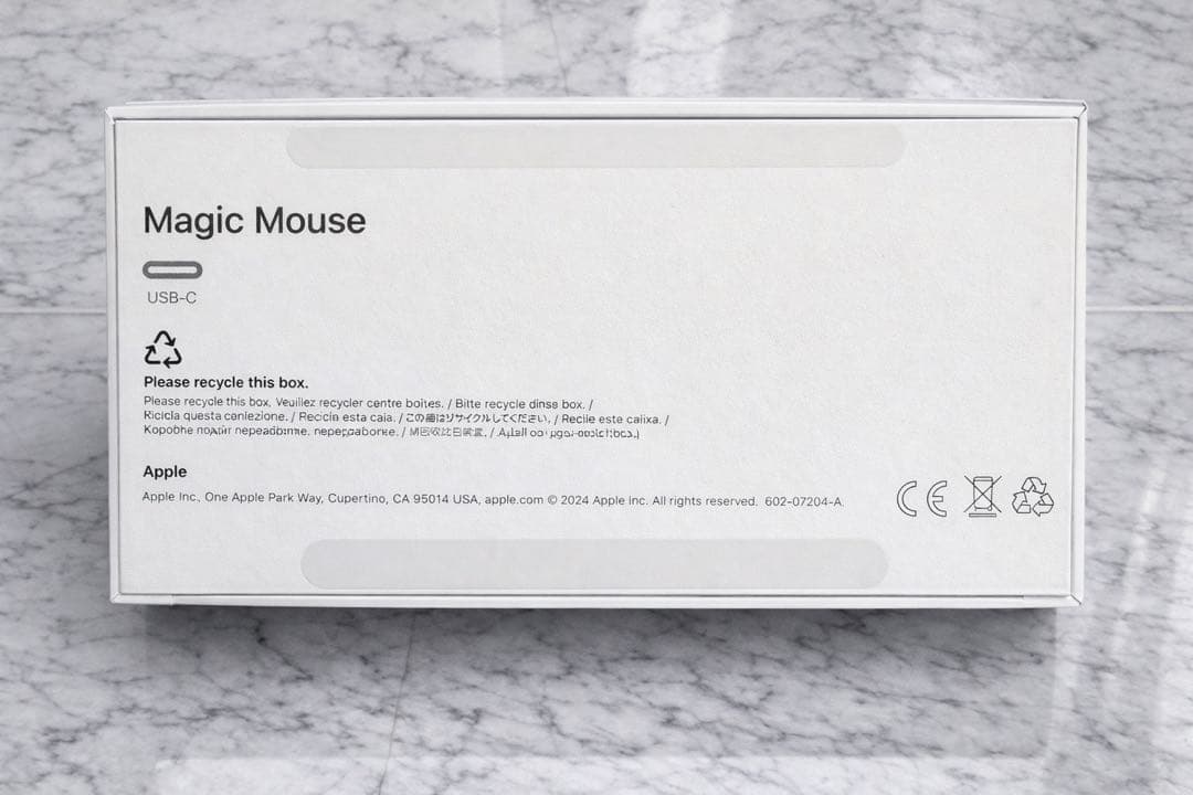 Magic Mouse USB-C接続