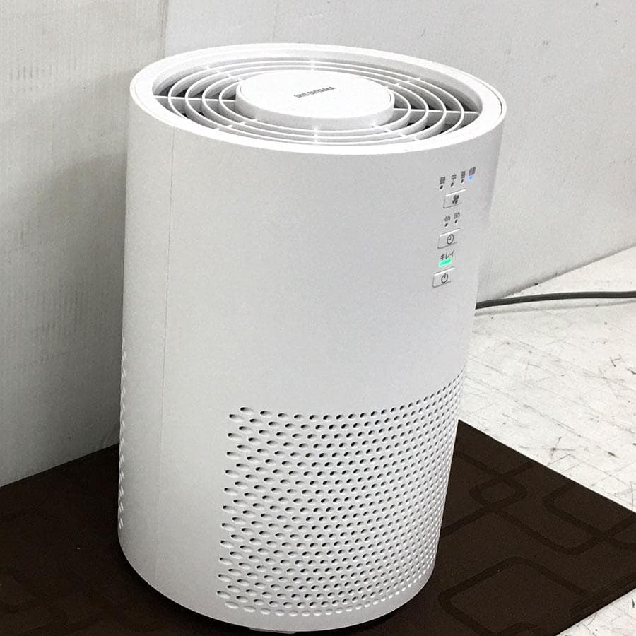 アイリスオーヤマ KAP-S202-W 単機能空気清浄機 PM2.5対応