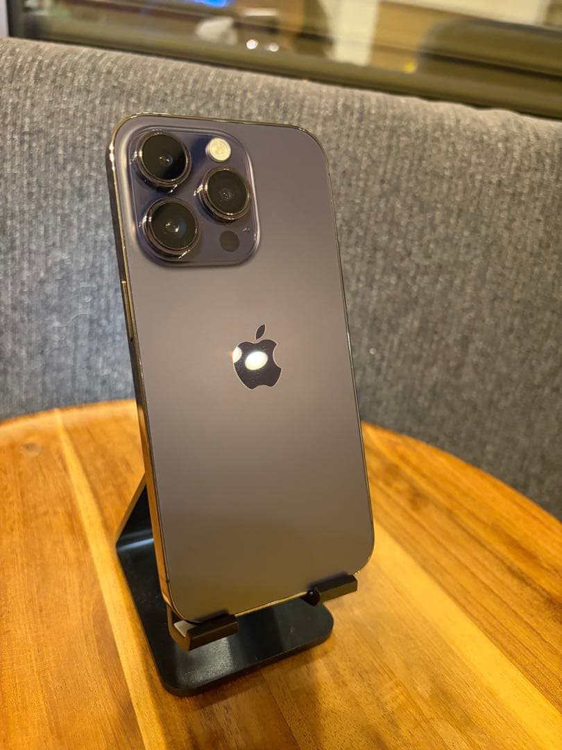 iPhone14pro 256GB ディープパープル バッテリー100%