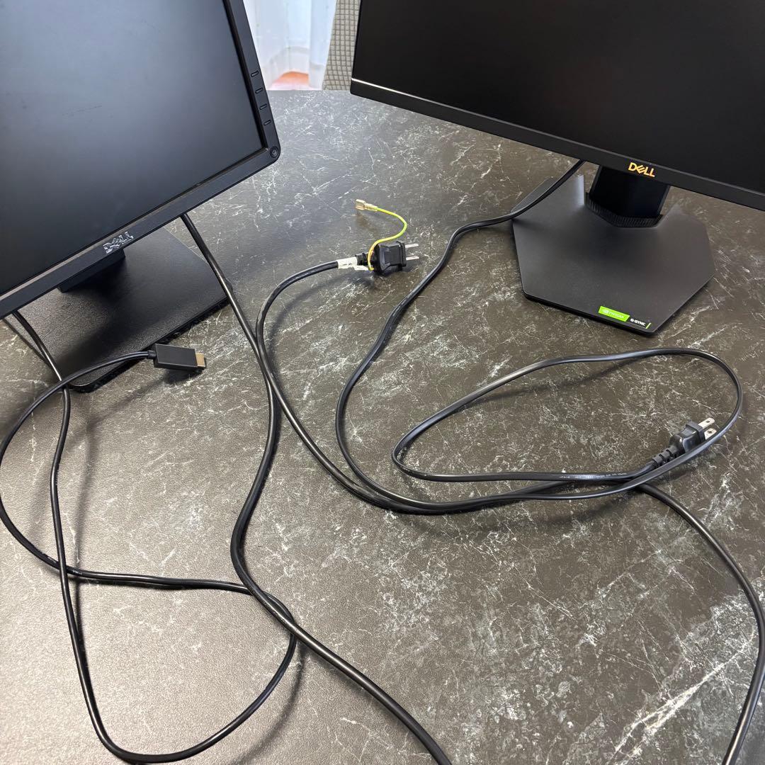 DELL モニター2種　S2421HGF / E1715S
