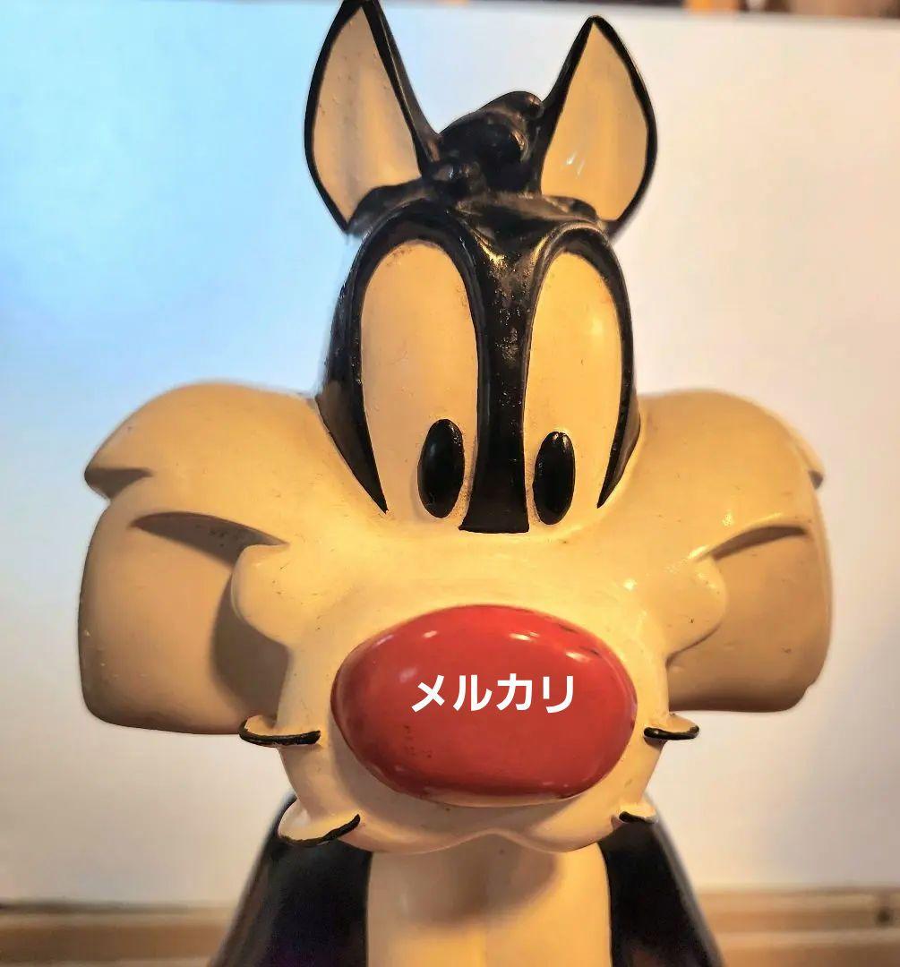 日*4様 シルベスター・キャットの今から25年前の、高さ約30センチの大きな陶器