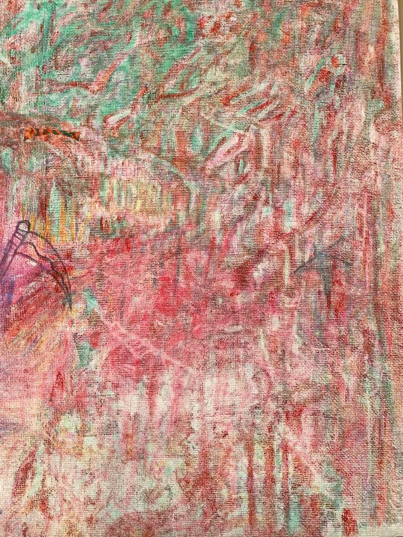 題名“Out of Coma” MARCELINE作　自作絵画
