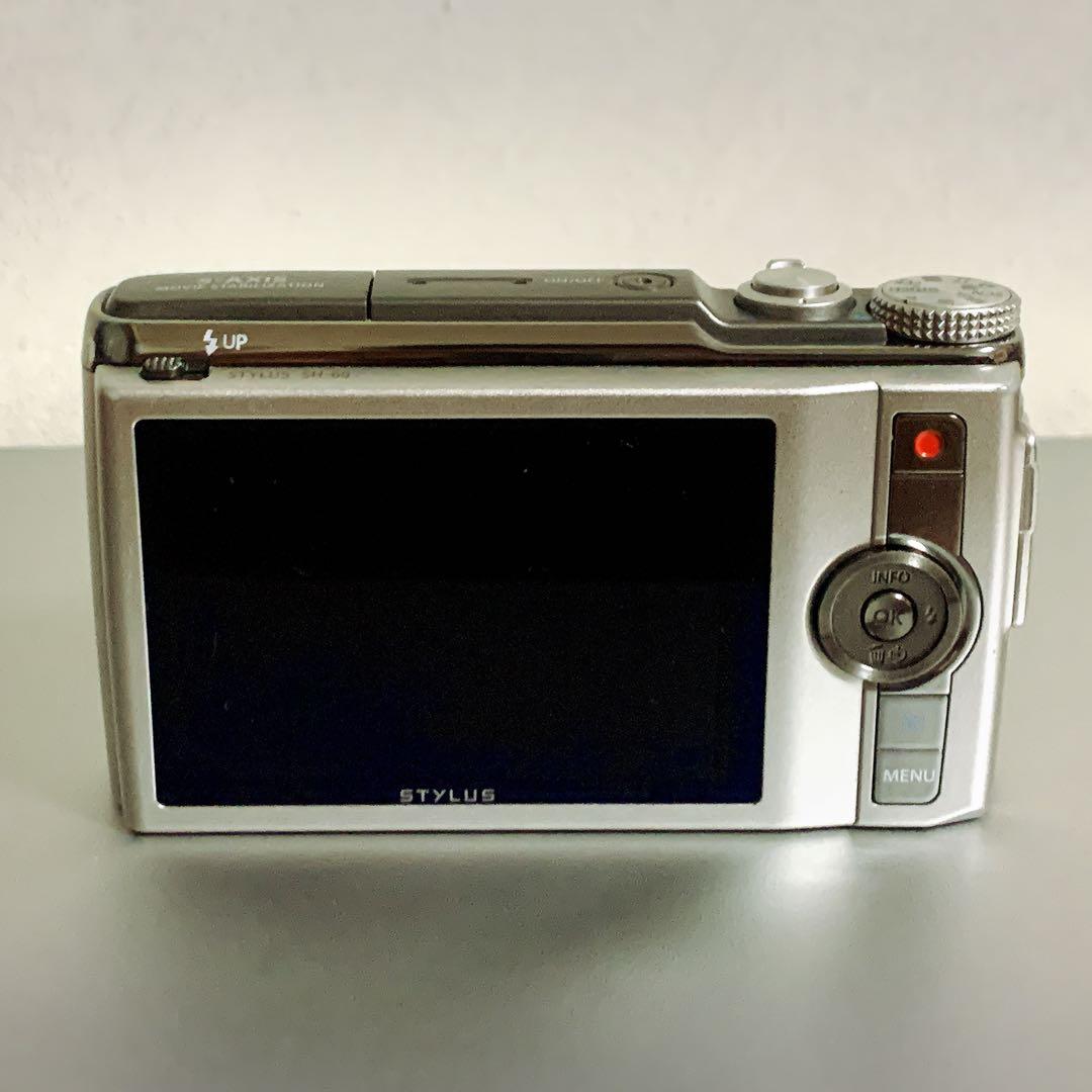 OLYMPUS STYUS SH-60デジタルカメラ シルバー
