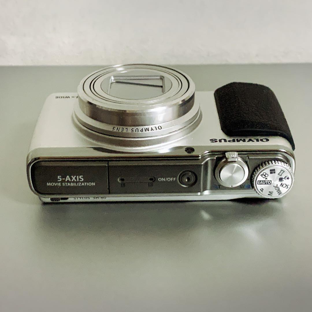 OLYMPUS STYUS SH-60デジタルカメラ シルバー