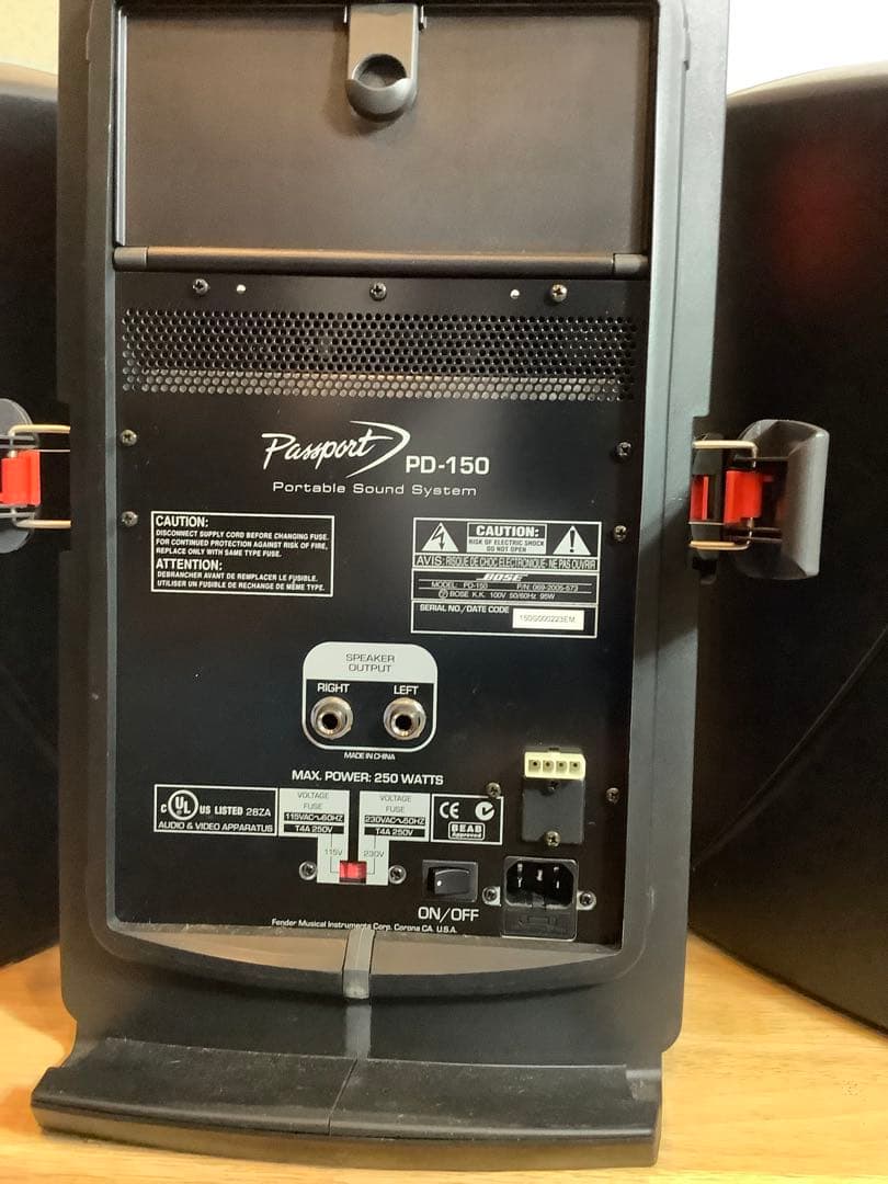 Bose ポータブルPAシステム　 Pasport PD−150