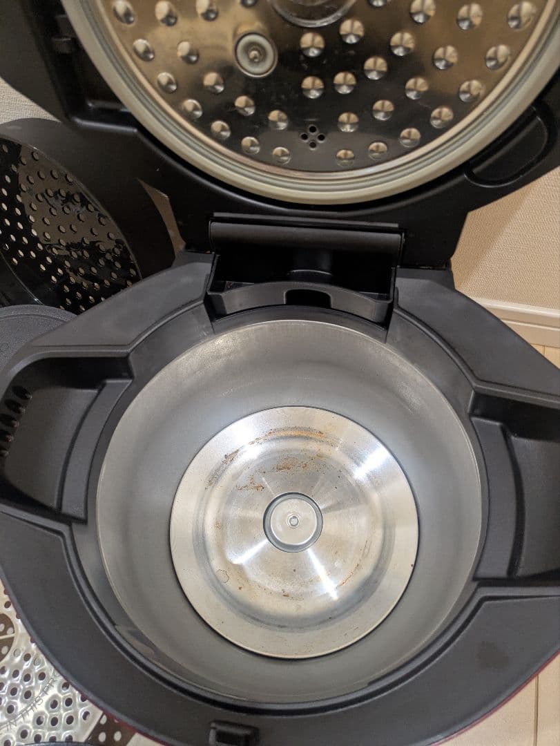 SHARP 水なし自動調理鍋 ヘルシオ ホットクックKN-HW24G-R