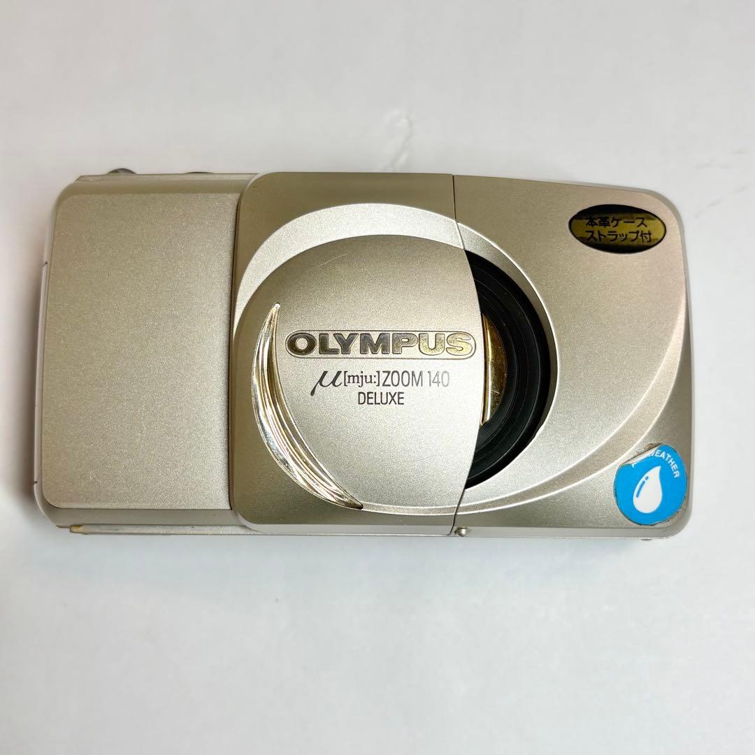 OLYMPUS μ[mju:] zoom 140 DELUXE フィルムカメラ