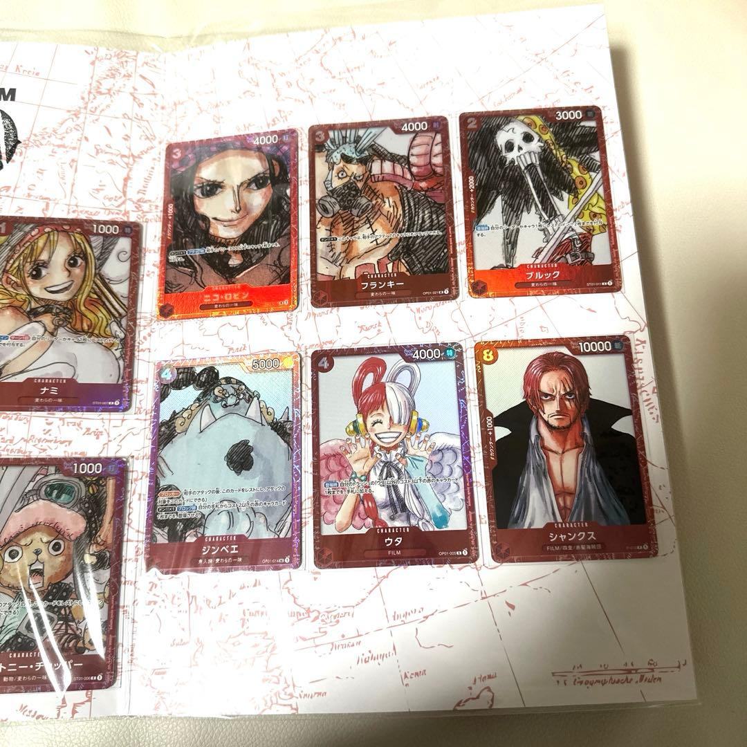 ワンピースカードプレミアムカードコレクションONE PICE FILM RED