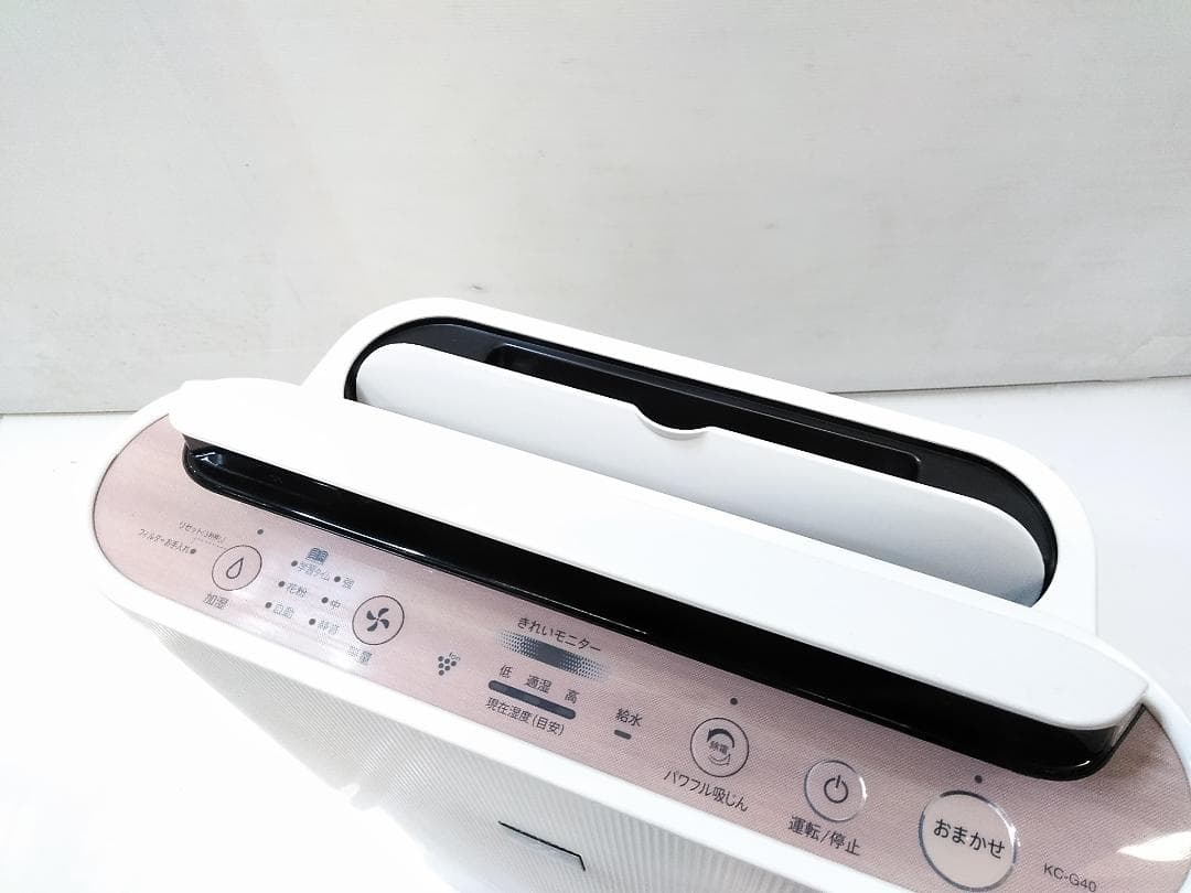 SHARP シャープ プラズマクラスター 加湿空気清浄機 KC-G40-W △