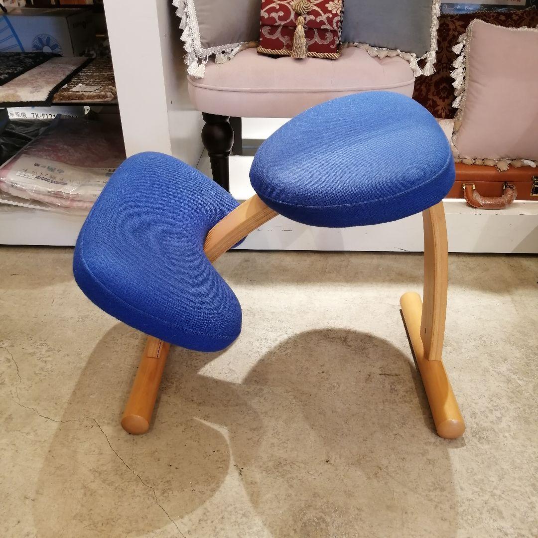 【美品】Rybo リボ バランスチェア イージー ブルー サカモトハウス