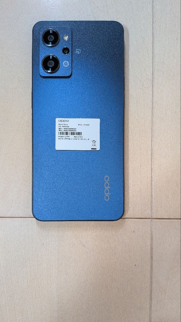 OPPO Reno7A　スターリーブラック　128GB SIMフリー