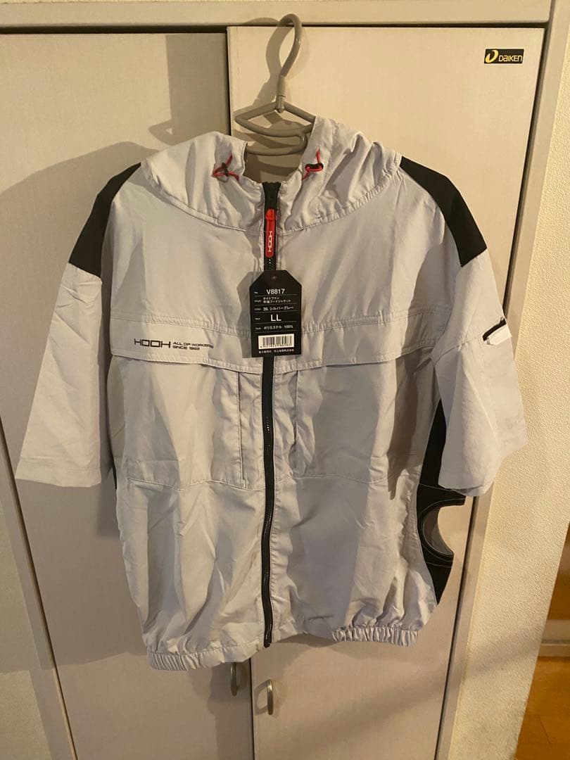 新品未使用　空調服 LL半袖　HOOH V8817 ファン　バッテリーセット