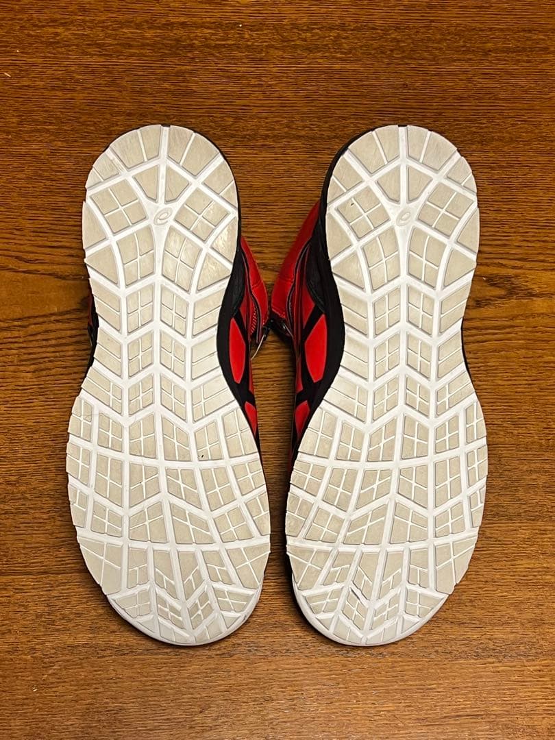 ASICS WINJOB CP304 BOA 27.0cm 赤 ハイカット安全靴