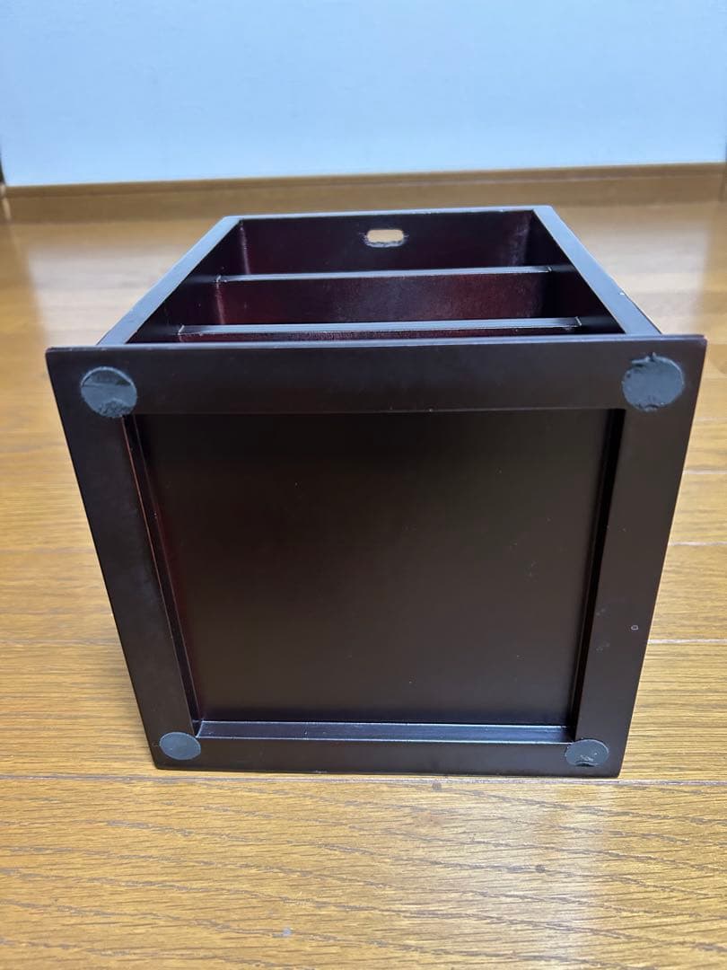 遊山箱　鎌倉彫徳島工芸品　3段重ね重箱　うさぎ　三段重