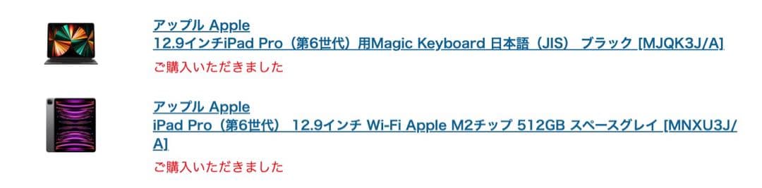 iPad Pro 12.9 第6世代 512GB Wi-Fi スペースグレー