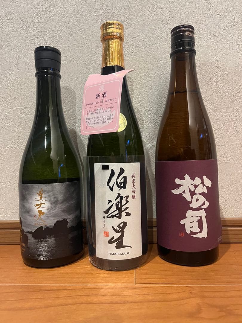 日本酒6本セット　みむろ杉　日日　春霞　美丈夫　伯楽星　松の司