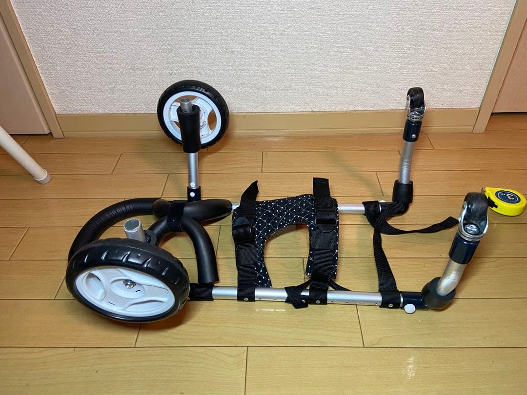 犬用アルミ車椅子　犬用歩行器　4輪