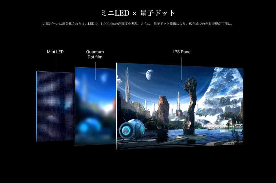 【新品未使用】BenQ MOBIUZ EX321UX ゲーミングモニター