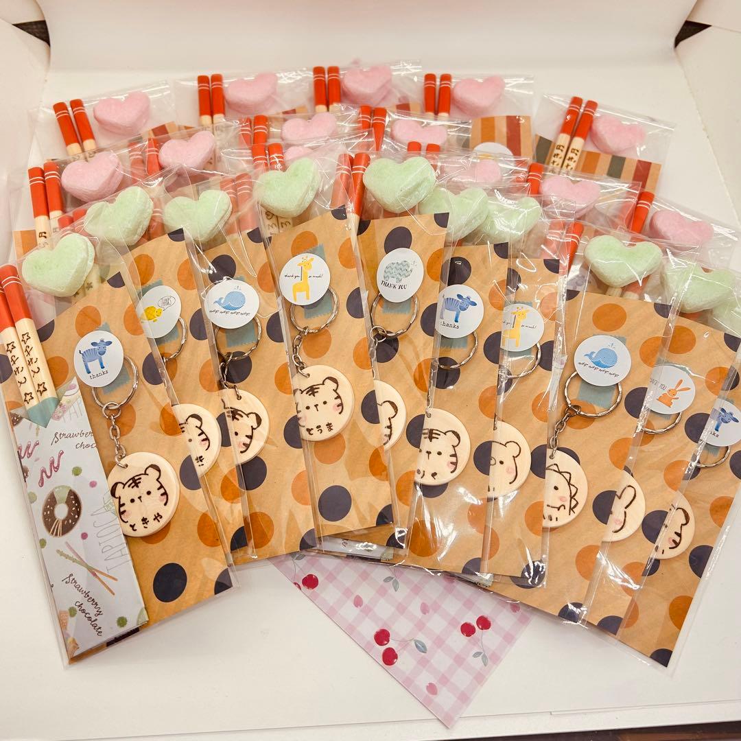 お箸キーホルダーセット♡
