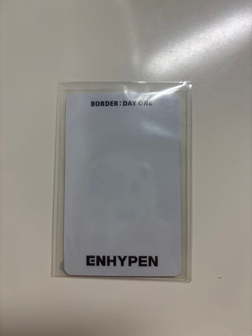 ENHYPEN BORDER: DAY ONE ヨントン限定トレカ ソンフン