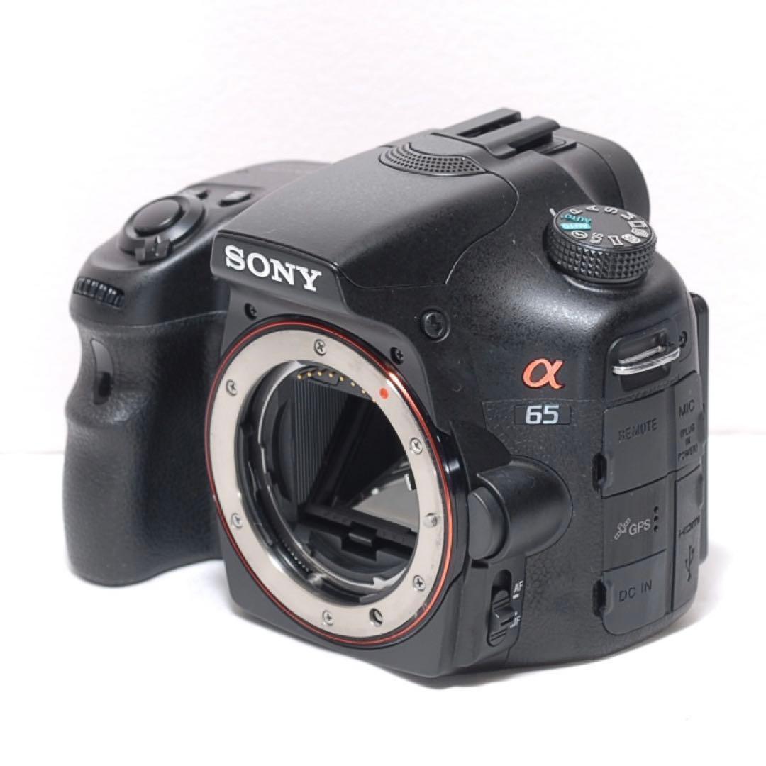 ✨自撮りも可能✨SONY α65✨ダブルレンズ✨初心者におすすめ✨ソニー