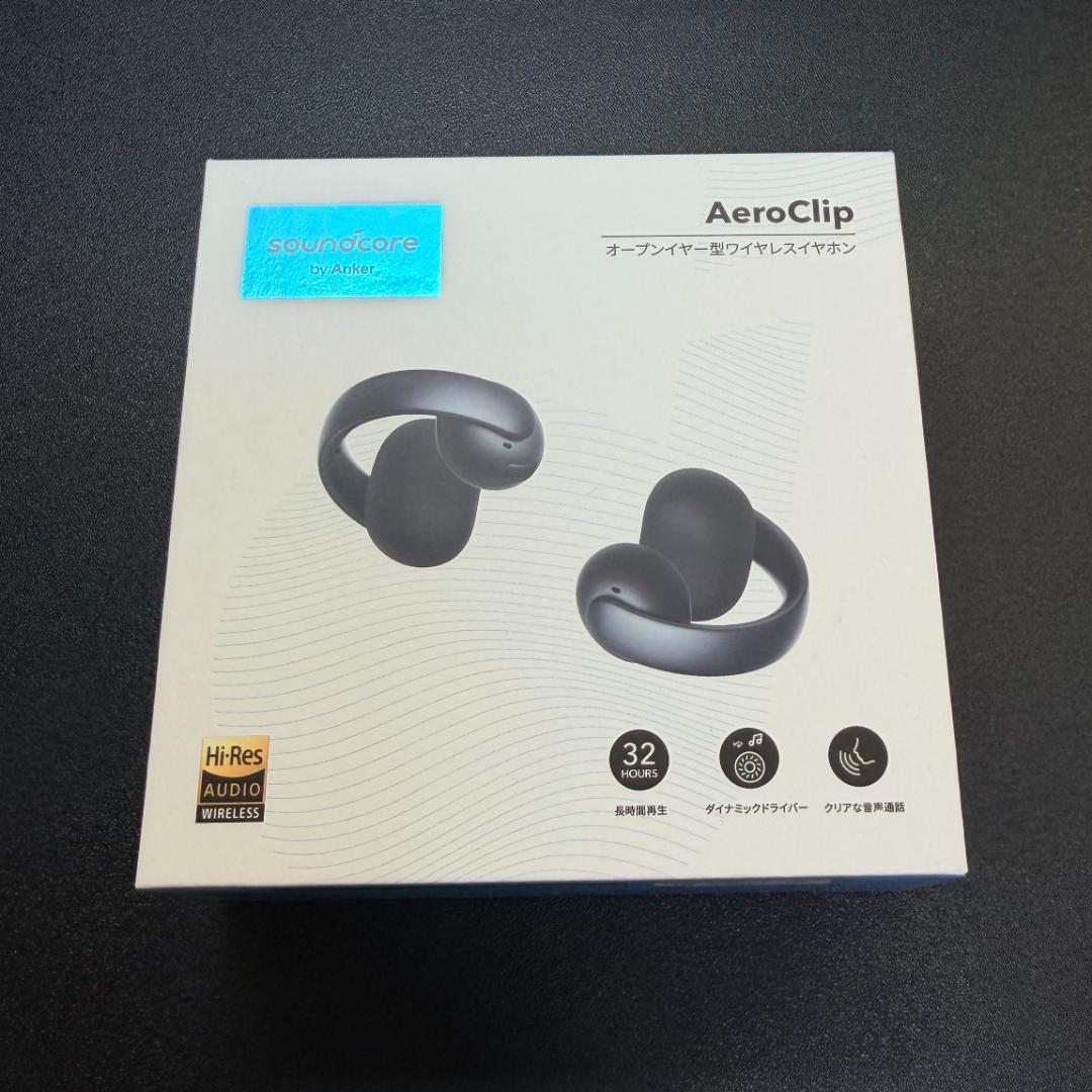 Anker Soundcore AeroClip イヤーカフ ワイヤレスイヤホン