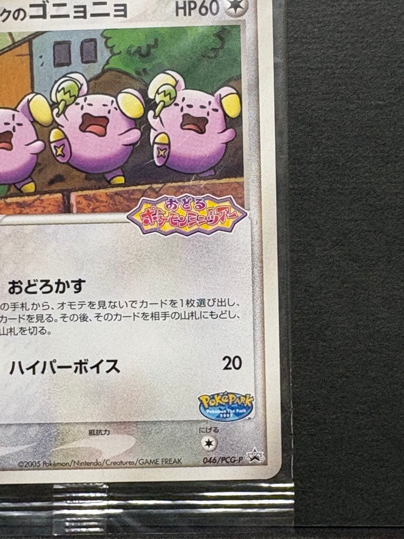 ポケモンカード　ポケパークのゴニョゴニョ　未開封　プロモ