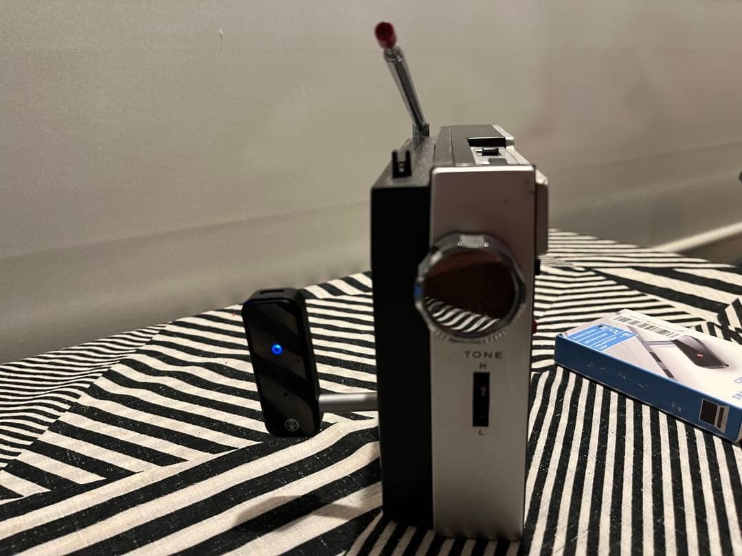 ○SONY ICF-110ラジオをBluetoothスピーカー化