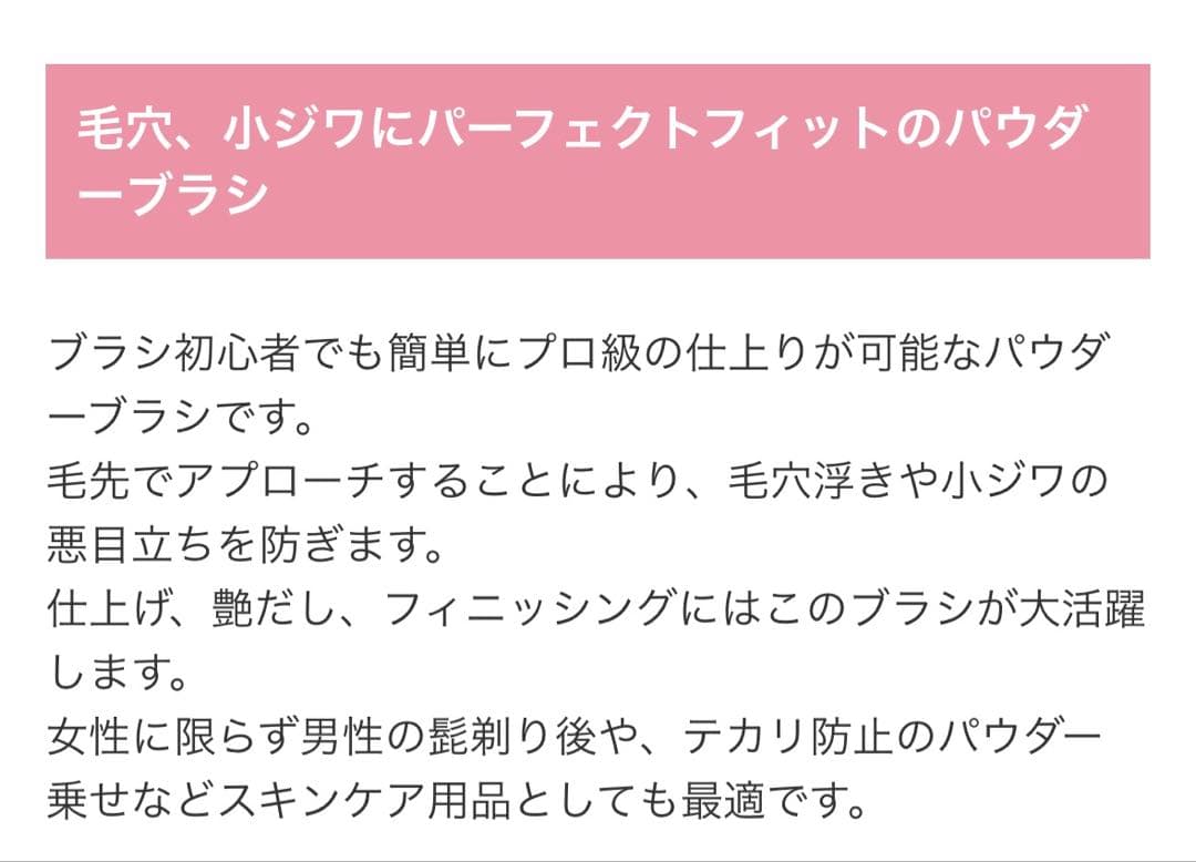 【ウエダ美粧堂】パーフェクトフィットブラシ
