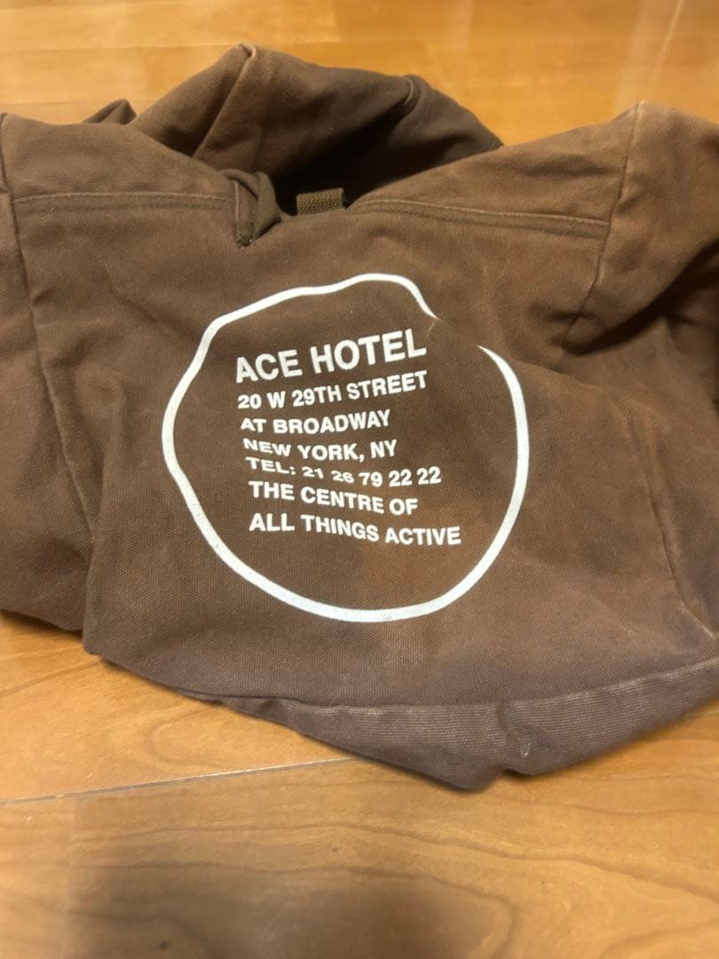 ACE HOTELダッフルバッグvintage日本未発売ブラウン