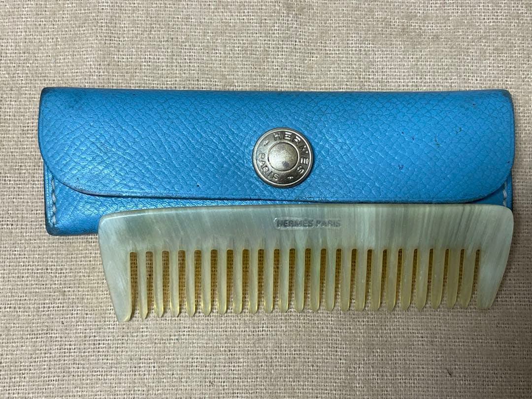 エルメス　HERMES くし　コーム　バッファローホーン